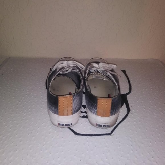 Men's Pro-Keds Royal Low Shadow Black Plaid Shoes - Picture 3 of 4